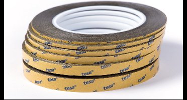 Tesa 51965 Tape set 6 delig: 2,3,4,6,9,12mmx25meter