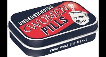 Women Pills Pillendoosje gevuld met mintsnoepjes