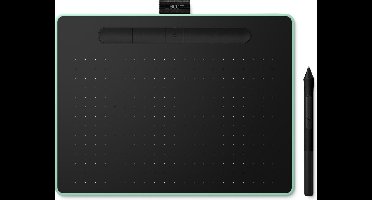 Wacom Intuos M Bluetooth grafische tablet Zwart, Groen 2540 lpi 216 x 135 mm USB/Bluetooth
