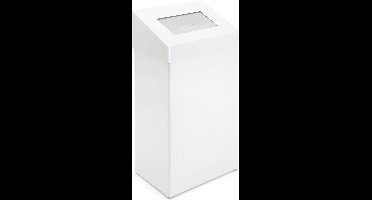 Afvalbak met pushklep, 50 ltr