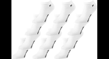 Pierre Cardin Korte Sokken Heren - 12 Paar - Wit - 43-46 - Enkelsokken - Sneakersokken
