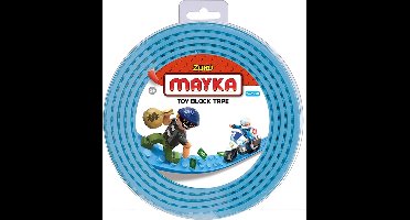 Zuru-Mayka 34654 Block Tape 4 Noppen 2m Licht Blauw