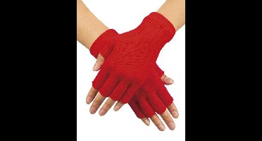 ESPA - Rode vingerloze handschoenen volwassenen