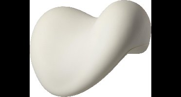 Papillon Badkussen - Hart - Wit - 24x21 cm