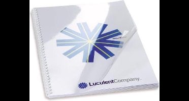 Voorbladen A4 200 Micron PVC GBC HiClear Transparant Pak a 100 Stuks