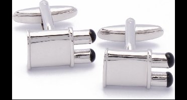 Manchetknopen - Uitlaat Twin Race Auto