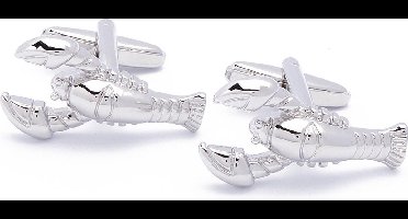 Manchetknopen - Kreeft Zilverkleurig