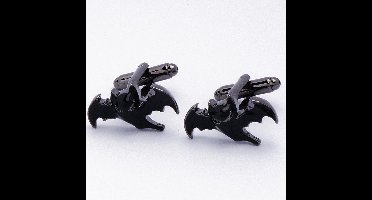 Manchetknopen - Vleermuis Zwart Dracula Halloween