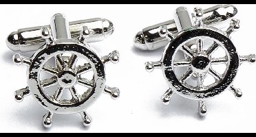 Manchetknopen - Roer Boot Zeilen