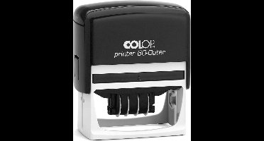 Colop Printer 60/D Blauw - Stempels - Datum stempel Nederlands - Stempel afbeelding en tekst
