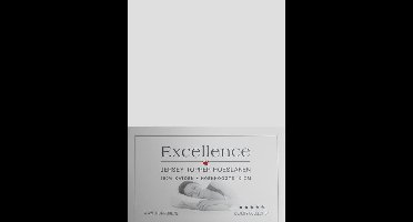 Excellence Jersey Topper Hoeslaken - Tweepersoons - 160x200/210 cm - Light Grey