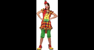 Rubie's Kostuum Lady Clown Dames Maat 38