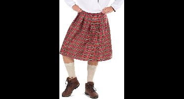 Vegaoo - Lange Schotse kilt voor volwassenen