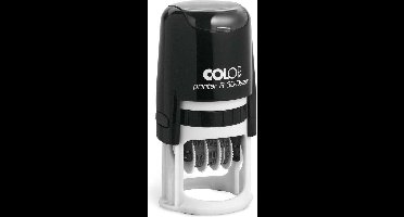 Colop Printer R30/D Blauw - Stempels - Datum stempel Nederlands - Stempel afbeelding en tekst