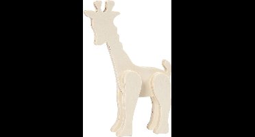 Dierfiguur, giraf, H: 19 cm, B: 14 cm, 1 stuk