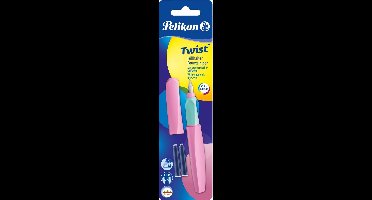 Pelikan Twist - vulpen - Sweet Lilac M + 2x standaard inktpatroon