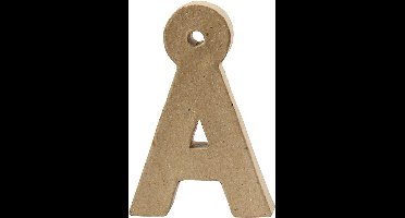 Creotime Papier-mâché Letter Å 10 Cm