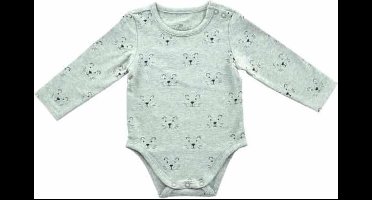 Jollein romper lange mouw Little lion grey