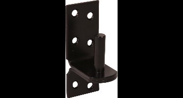 Waelbers Plaatduim - Zwart - Ø 16 x 45 mm
