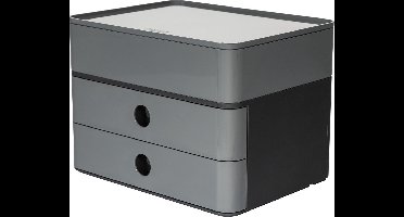 HAN smart-box plus - ALLISON - 2 lades + box - graniet grijs - HA-1100-19