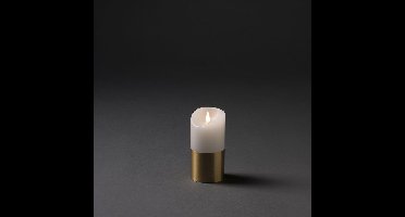 Konstsmide 1821-600 LED-kaars met echte was Wit Warmwit