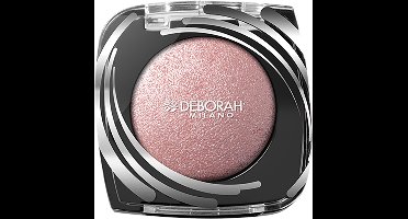 Deborah Milano - Precious Color Oogschaduw – Pink Vibes 02 - Super-Gepigmenteerde Mono Eyeshadow Met Intens Roze Kleur - Parelmoer Finish - Wet & Dry Veelzijdigheid - Langhoudend - Voor Dramatische & Glam Looks