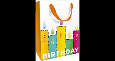 Tasje 26x36x13cm Colour Candles