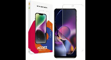 Accezz Screen protector - Geschikt voor Motorola Moto G54 - Gehard Glas Screenprotector