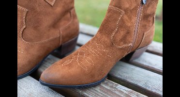 Damesschoenen Tom Tailor Stiefelette Damen Cognac Bruin - 42