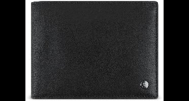 bugatti portemonnee Black Magic Wallet With Flap Black zwart