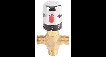 Brass Thermostatic Mixer Tap Water Temperature Pipe Basin Thermostat Control Bathroom Washroom Kitchen Tools