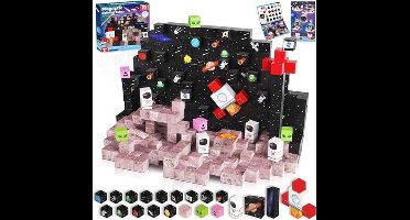 Goody King Magnetische bouwstenen, magnetische bouwwereld, kosmisch avontuur, editie, 100 stuks, kerstmis, cadeaus voor 5, 6, 7, 8, 9, ruimtespeelgoed vanaf 5 jaar
