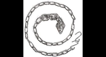 Chihee Hanging Kits Hangstoel Hardware 440 pond schommelhaken met 1 meter roestvrij stalen ketting gesp bokszakken opknoping pilates duurzaam binnen en buiten