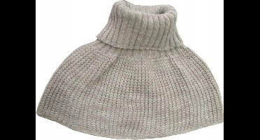 Warme unisex kindersjaal coltrui beige GL16 (5-100 jaar)