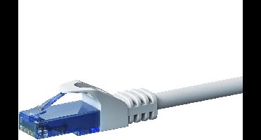 Danicom UTP CAT6a patchkabel - 0,15 meter wit - 100% koper - netwerkkabel - internetkabel - UTP kabel - RJ45 - 10000 mbit/s