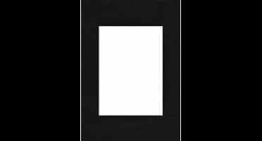 Hama Passe-partout Premium  zacht zwart 30x40cm