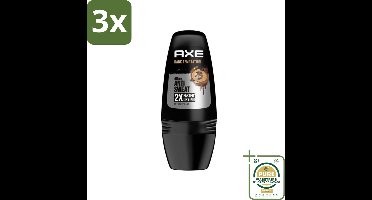 3 x Axe - Deodorant Roller - 48hrs Anti Sweat - Dark Temptation - Anti-transpirant - 50 ml - Grootverpakking - Anti Transpirant Roller - 48 Uur Bescherming - Deodorant Roller - Axe Dark Temptation - Anti Transpirant
