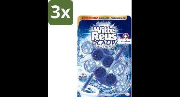 Witte Reus Toiletblok Blauw Actief Hygiëne 2 stuks per verpakking - Bulkverpakking - 3 stuks