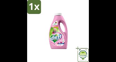 1 x Dreft – Vloeibaar Wasmiddel – Delicate & Wool – 24 Wasbeurten - Wasmiddel Voor Wol - Zachte Was - Wasmiddel Voor Zijde - Wasmiddel Voor Fijnwas - Wasmiddel Voor Merino