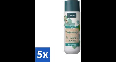 5 x Kneipp - Douchegel - Refreshing - Mint Eucalyptus - 200 ml - Douchegel Mint Eucalyptus - Verfrissend Douchegel - Natuurlijke Douchegel - Zeepvrije Douchegel - Huidverzorgende Douchegel