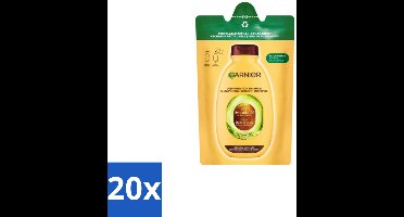 20 x Garnier - Loving Blends - Shampoo Refill - Avocado Olie & Shea Boter - Zeer Droog, Golvend of Krullend Haar - 250 ml - Avocado Olie - Shea Boter - Droog Haar - Krullend Haar - Shampoo Refill