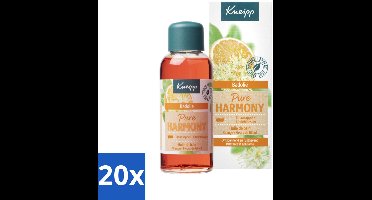 20 x Kneipp - Badolie - Oranje lindebloesem - 100 ml - Badolie - Ontspanning - Natuurlijke Oliën - Stressverlichting - Rustgevend Bad