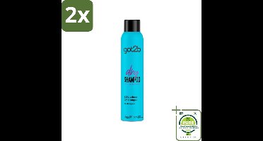 Got2B - Droogshampoo - Fresh & Fabulous Volume - 200 ml - Voordeelverpakking - 2 stuks - Droogshampoo - Fris haar