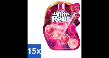 15 x Witte Reus - DeLuxe Toiletblok - Delicate Magnolia - 1 Toiletblok - Toiletblok - Toilet Reinigen - Toiletgeur - Magnoliageur - Reinigingsblok