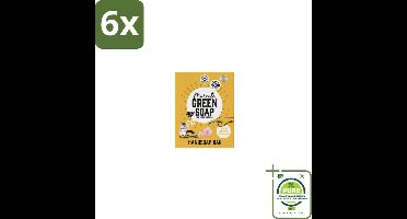 Marcel's Green Soap - Handzeep Bar - Vanille & Cherry Blossom - Krachtige werking - 90 gr - Voordeelverpakking - 6 stuks - Handzeep - Biologische zeep