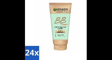 Garnier - SkinActive - BB Cream Classic Medium - 5-in-1 Verzorging - 50 ml - Voordeelverpakking - 24 stuks