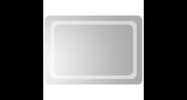 vidaXL - Badkamerspiegel - LED - 70x50 - cm