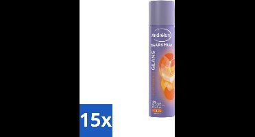Andrélon - Glans - Haarspray - 250 ml - Bulkverpakking - 15 stuks