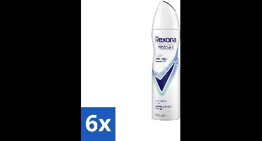 Rexona Women - Deodorant Spray - Cotton Dry - Zachte Frisheid - 150 ml - Voordeelverpakking - 6 stuks