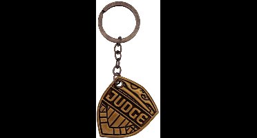 FaNaTtik 2000 AD Keychain Judge Dredd Badge Limited Edition Keyrings